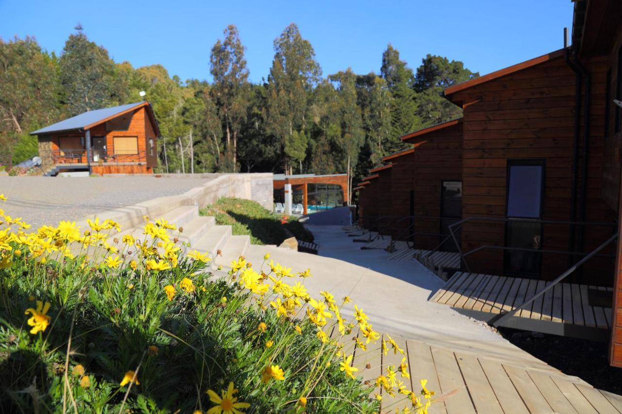 Cabanas Y Spa Costa Patagonia - Piscina Climatizada 皮奇勒姆 外观 照片