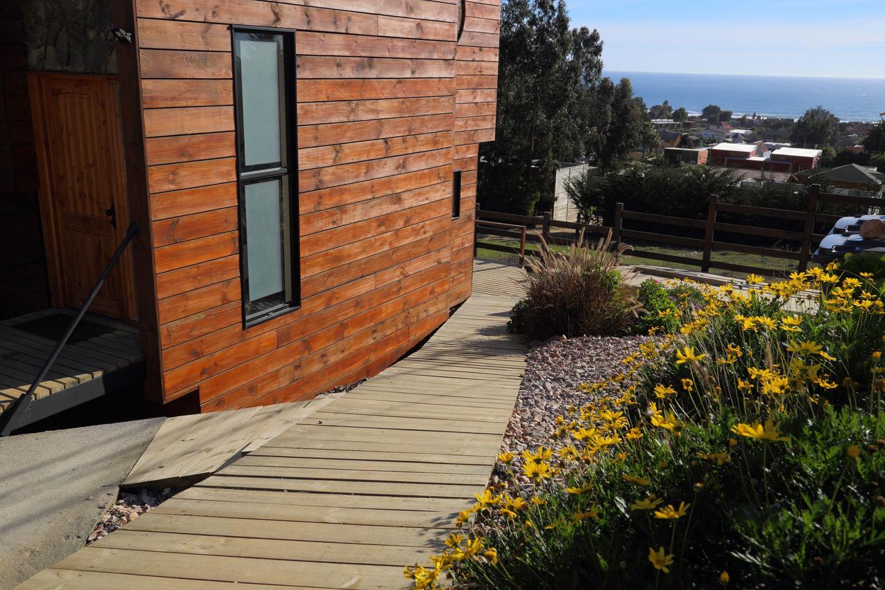 Cabanas Y Spa Costa Patagonia - Piscina Climatizada 皮奇勒姆 外观 照片