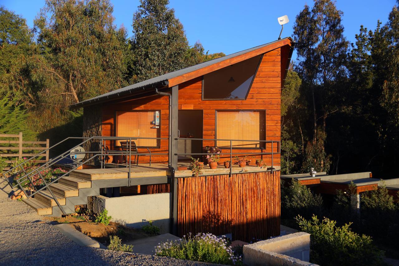 Cabanas Y Spa Costa Patagonia - Piscina Climatizada 皮奇勒姆 外观 照片