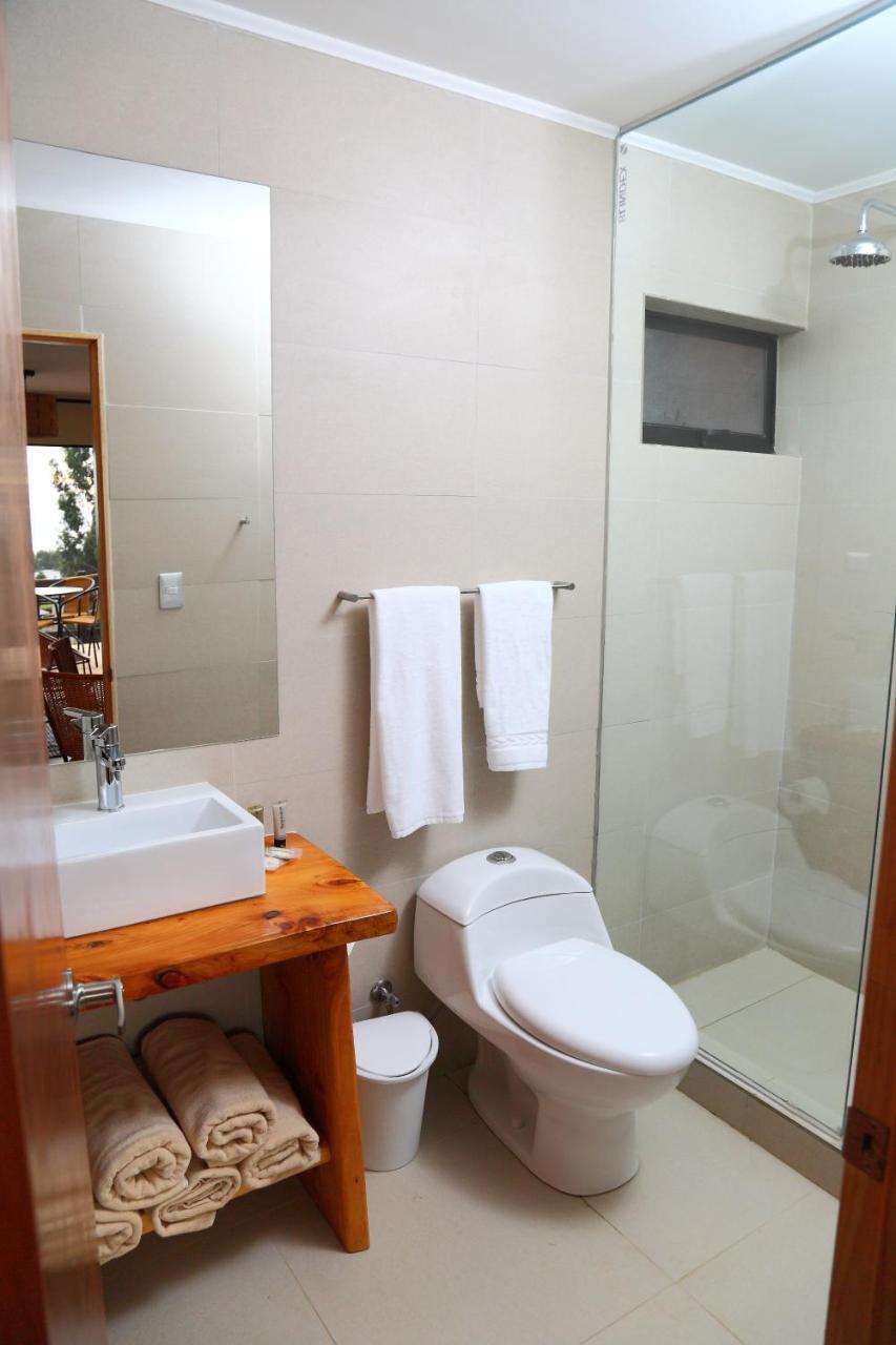 Cabanas Y Spa Costa Patagonia - Piscina Climatizada 皮奇勒姆 外观 照片