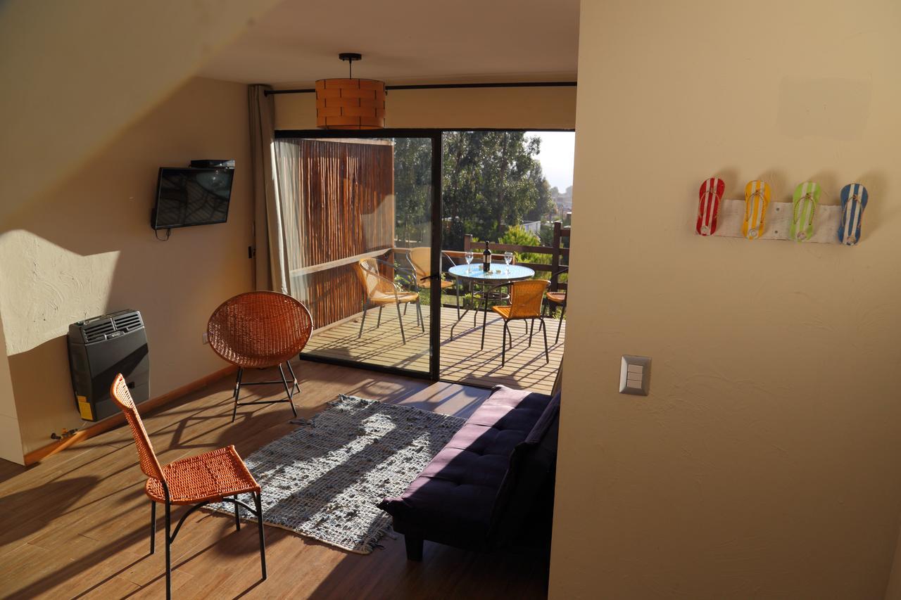 Cabanas Y Spa Costa Patagonia - Piscina Climatizada 皮奇勒姆 外观 照片
