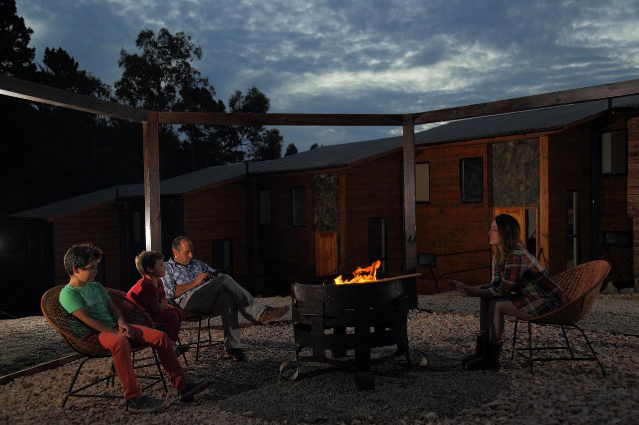 Cabanas Y Spa Costa Patagonia - Piscina Climatizada 皮奇勒姆 外观 照片